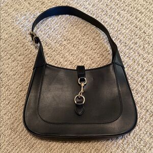 Black Leather Women's Bag